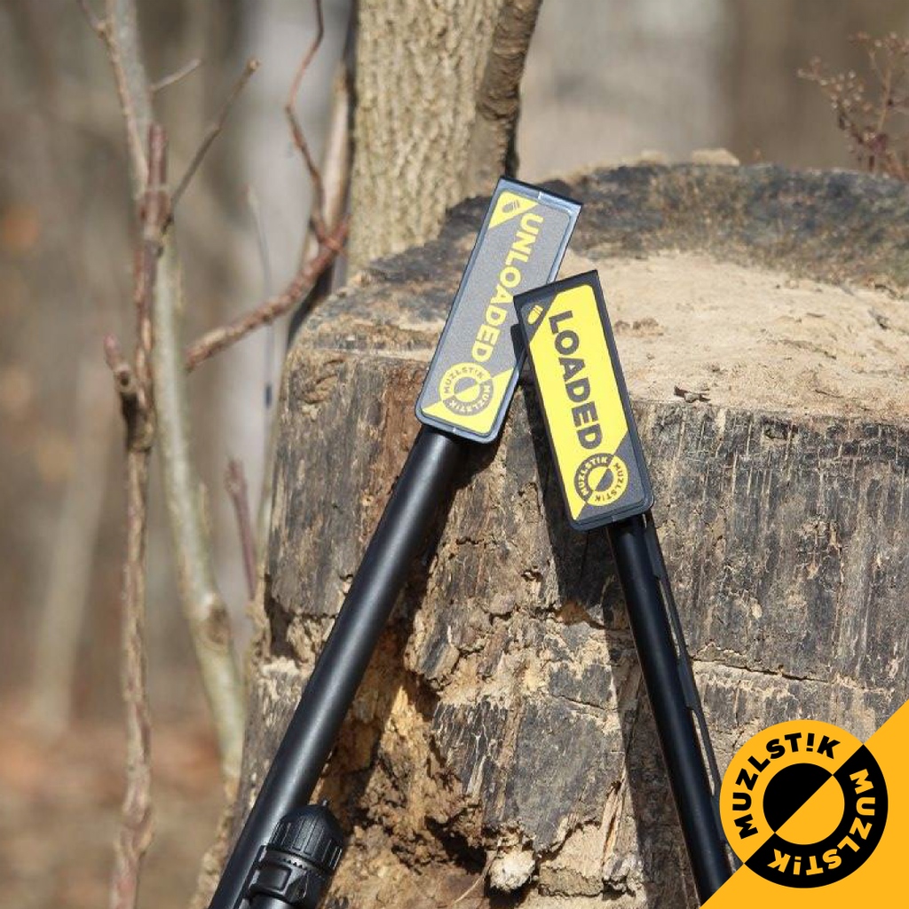 muzlstik's tweet photo. Loaded/Unloaded. It really is as simple as that. Protect what matters with Muzlstik. 

#safehunting #huntingtips #muzlstik https://t.co/K6Kr9iCThI