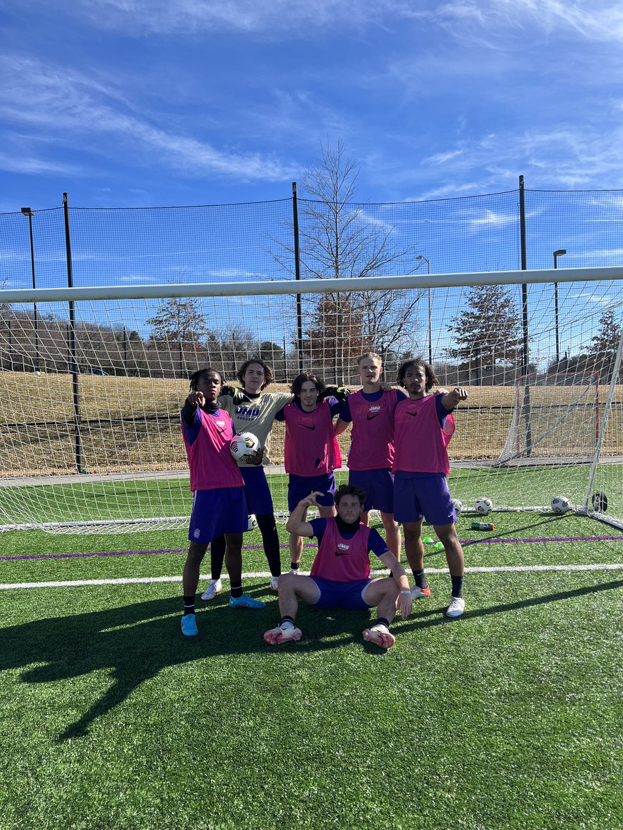JMUMSoccer's tweet photo. A great day of training for this group to be the winners of small sided today!

#GoDukes https://t.co/F0JUlsOCoj