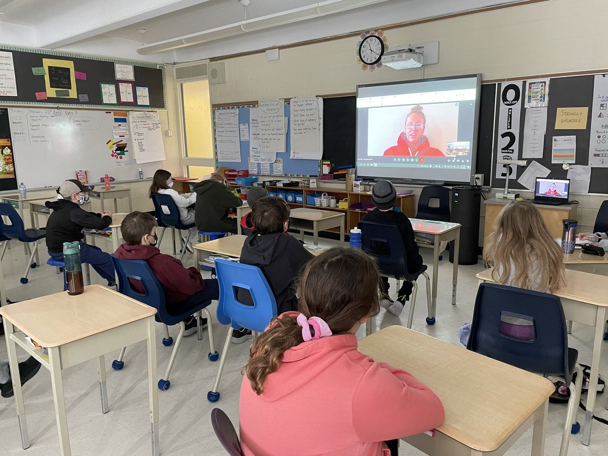 missdubas's tweet photo. Today we welcomed our friend and Olympian @baileyandison to talk to the 5/6s about her path to the Olympics and what it takes to make your dreams a reality. The perfect wrap-up to our Olympic Unit celebrating the dedication and hard work of many athletes around the world! 🇨🇦 https://t.co/wcUm2ho18U