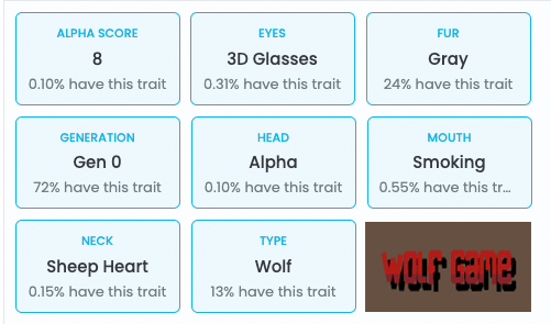 Wongsworth's tweet photo. Why build a bear, when you can build a wolf? Took my kids to the craft store and made an Alpha 8 with our fav traits: A8 Crown, 3D Glasses, and the most badass trait of all.. Sheep Heart Necklace. 

A fun activity for that game, “Dad won’t shut up about” 😂 @wolfdotgame #pack1701 https://t.co/ZfcXEb6Mek