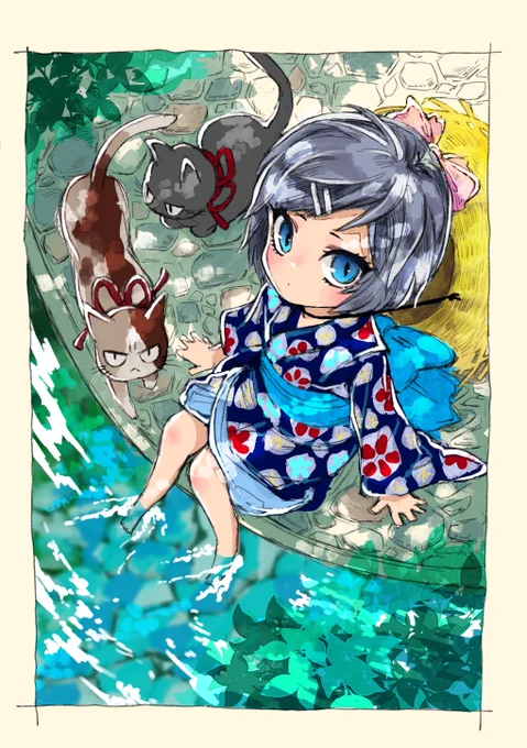 『お嬢様と執事』(2018)
 #創作漫画 #主従 #ロリ 