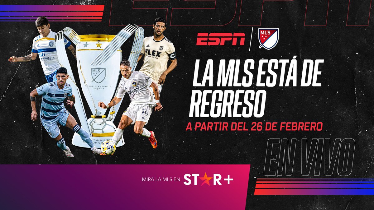 Esta sábado regresa la acción de la <a href="/MLS/">Major League Soccer</a> con su temporada no. 27, que estará disponible para los suscriptores de Star+ y por ESPN. Más información: bit.ly/3hz7Izz