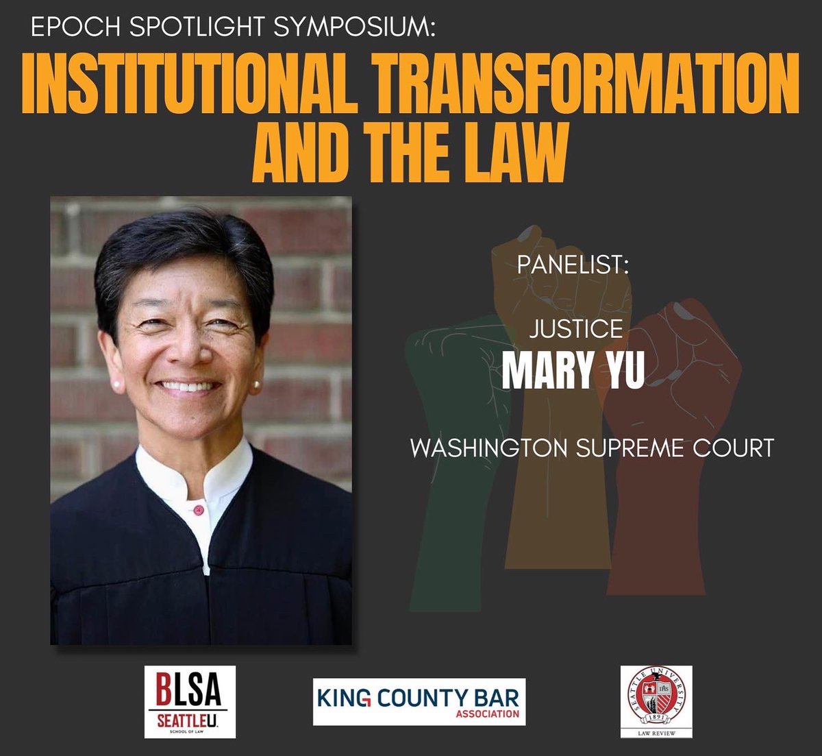 D_ProctorMills's tweet photo. We’ll be resuming the Epoch Spotlight Symposium shortly with the Second Panel of the day: Shifts Toward Justice JOIN HERE NOW ➡️ https://t.co/WNrPfO9meY #EpochSymposium #SULaw @SULawRev @seattleulaw @SUBLSACHAPTER @kingcountybar https://t.co/pgRGfXx2oC