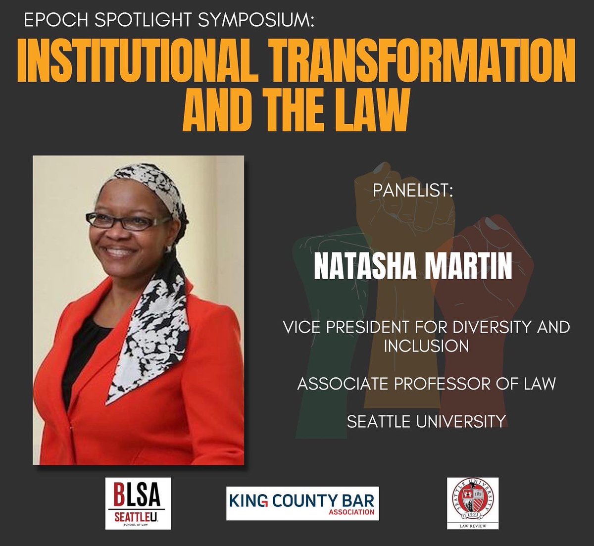 D_ProctorMills's tweet photo. We’ll be resuming the Epoch Spotlight Symposium shortly with the Second Panel of the day: Shifts Toward Justice JOIN HERE NOW ➡️ https://t.co/WNrPfO9meY #EpochSymposium #SULaw @SULawRev @seattleulaw @SUBLSACHAPTER @kingcountybar https://t.co/pgRGfXx2oC