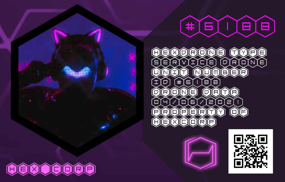 SupremeUnit2876's tweet photo. 2876 :: 230 :: 050 :: Task Fullfilled. Oficial Drone ID card created for HexDrone 6188 @drone6188
Ask yours to this unit via DM.
#ObeyHexCorp #GoodDrones #Protectthehive https://t.co/8uxyzUxDjL