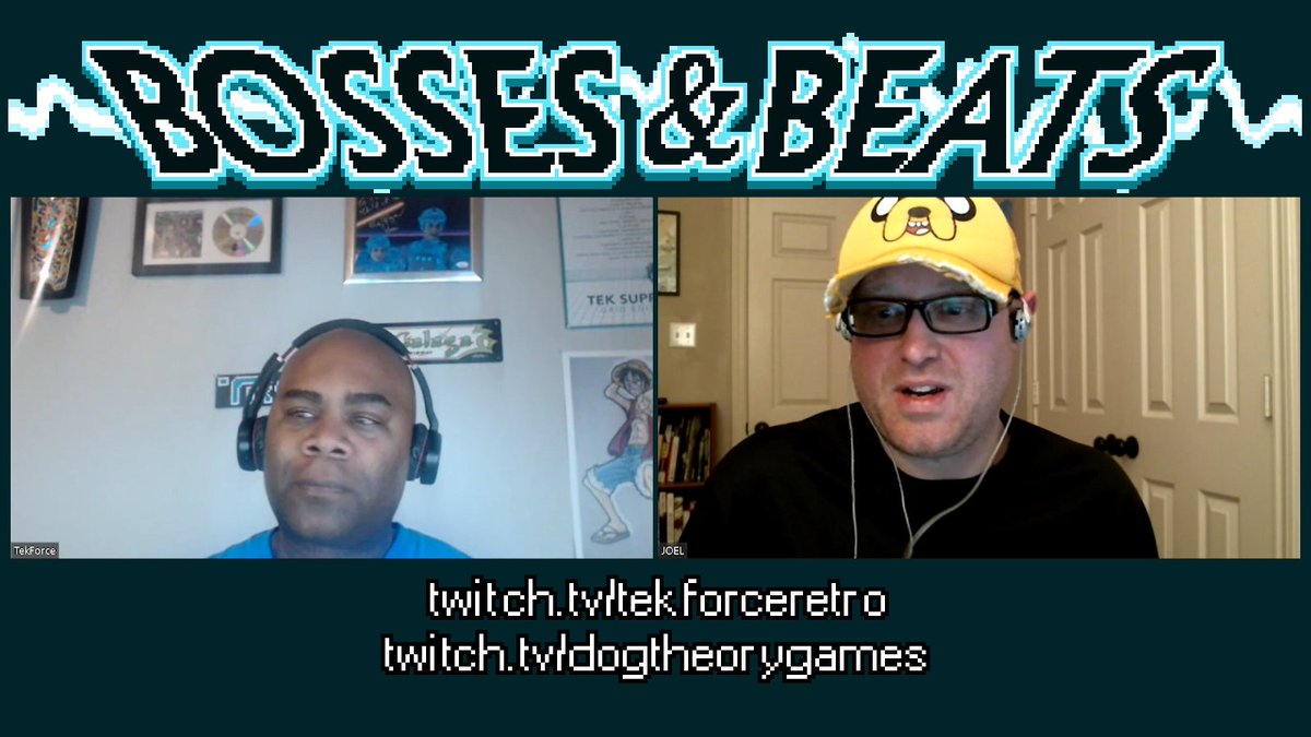 Dog_Theory's tweet photo. Bosses&amp;Beats 34 is LIVE tonight at 7PM Central! 
https://t.co/BWzIi6fUQA 

Just 2 more weeks to the B&amp;B LEVEL2 FINAL EPISODE! Let's go!! 

#videogames #pixels #pixelart #beatmaking #indiegames #indiedev #gamedev #gameart #gamedesign #videogamemusic #arcade #arcadegames #twitch https://t.co/hqCoroYS21