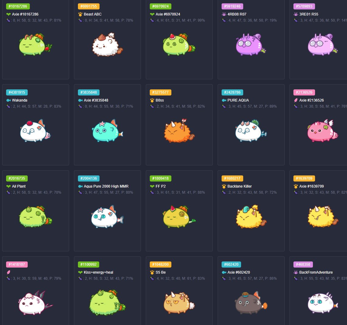 I am giving away 50 Axies to HYPE ⬆️ my 1st live stream back on Twitch! I also have a BIG ANNOUNCEMENT!
When:(Tuesday 3/1 11pm EST) (Wednesday 3/2 12:00pm PHT)
Rules👇
1⃣ Follow twitch.tv/axiespike 4 Live Notif
2⃣ Like, Comment, Retweet
3⃣ Tune in for a crazy marbles giveaway