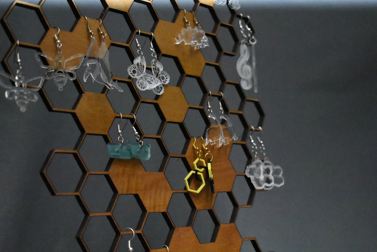 SantaSuDMS's tweet photo. We have numerous designs in our JEWELRY collection, and you might find one that you like! We also offer designs ranging from flowers, snowflakes, and if you’re interested in PERSONALIZING your jewelry, please contact us through our website. 🦋

#jewelry #design #custom #acrylic https://t.co/mUUuyOm53y