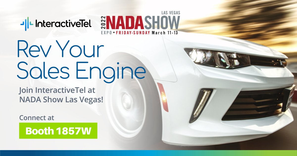 InteractiveTel's tweet image. We’re gearing up for NADA with a crazy good deal! 

From Now Through April Fool’s Day

Trade up from a competing product, get 4 months of free service on a one-year evergreen contract. Visit us at Booth 1857W to learn more or schedule a demo now bit.ly/3vfSaZv!
#TotalCX