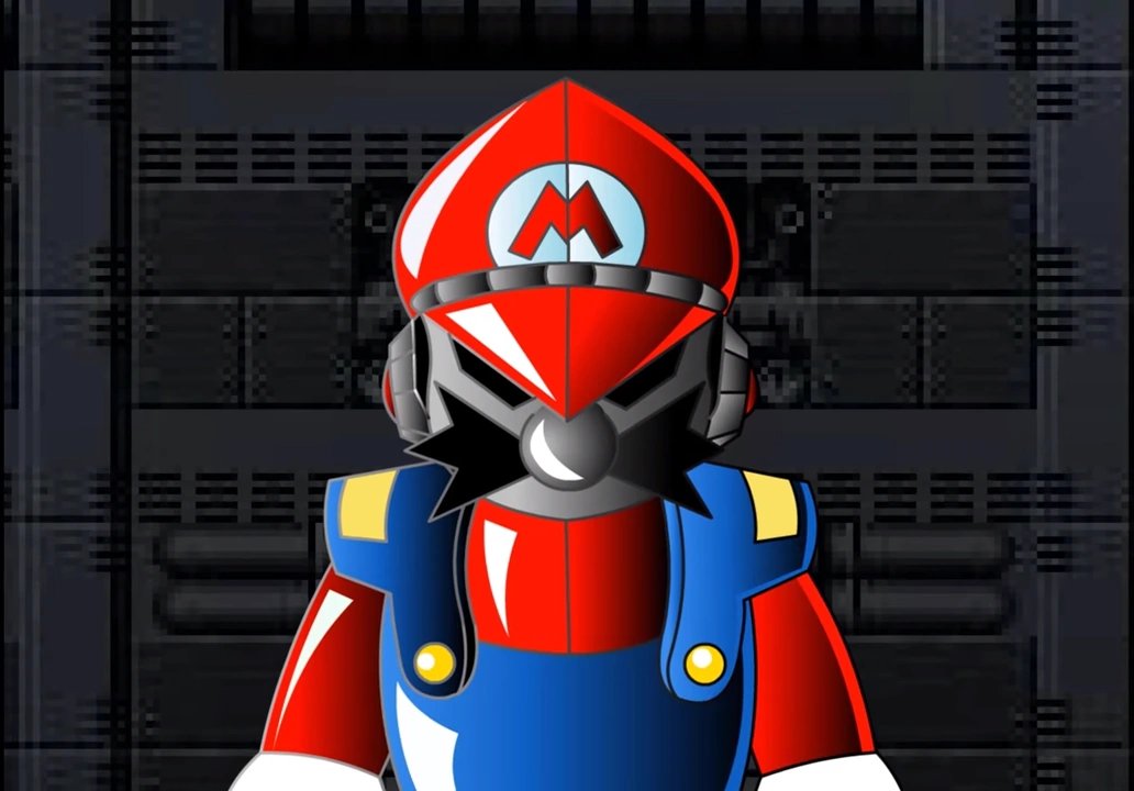 The_Hydroxian Mecha Mario from Super Mario Bros Z by Mark Haynes