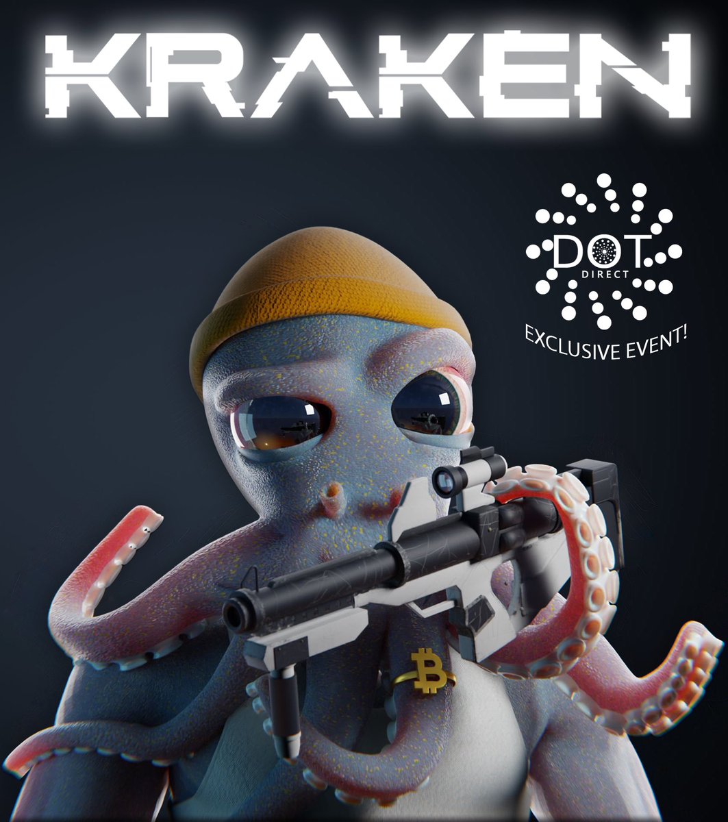 dot_direct's tweet image. WE HAVE PARTNERED UP WITH @KrakenSociety_ 

Be sure to go and follow their page and turn post notifications on a exclusive link will be posted soon!

They are also hosting a AMA so be sure to join.