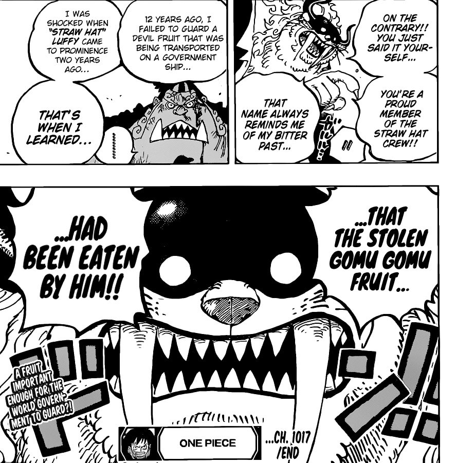 The Five Elders Discuss Luffy's Devil Fruit 