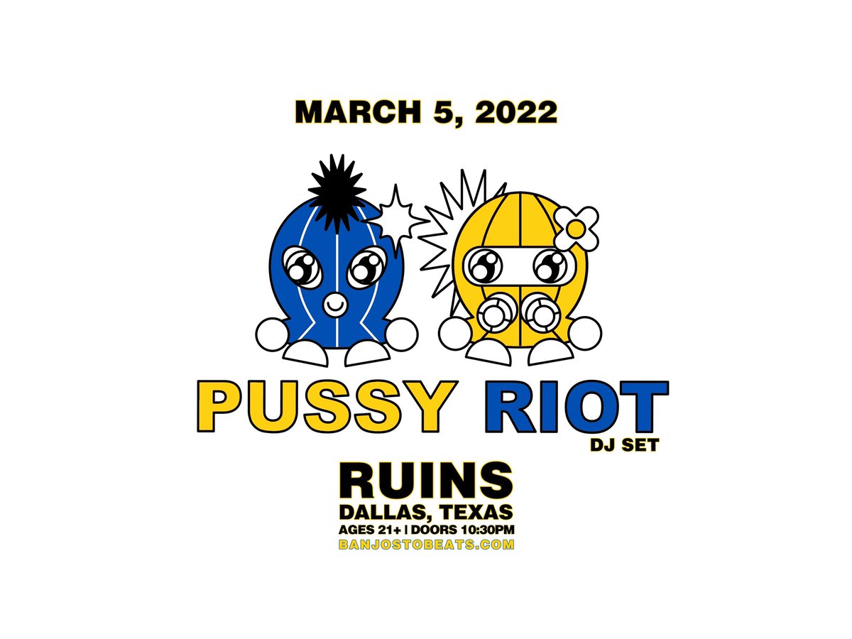 Pussy Riot Does Dallas. Part 2. The Return of @tolokno 

Tickets on sale now: bit.ly/priotDTX