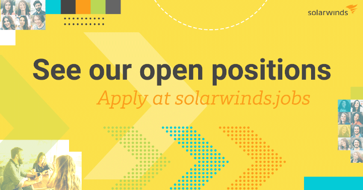 Looking for a new opportunity? If you’re looking to build your career with a world-class team, you’ve come to the right place. SolarWinds is hiring across all functions and offices. See our open positions and apply today! slrwnds.com/52ygaf #CareersAtSolarWinds