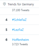 SRapperswil's tweet photo. Auch wenn Twitter das in Deutschland wahrscheinlich wieder anders anzeigt:
Plätze 4&amp;5.

#LezFaZ 
#SchleFaZ
#Plan9abc
#MattscheibeMatters https://t.co/kogzidXiHl