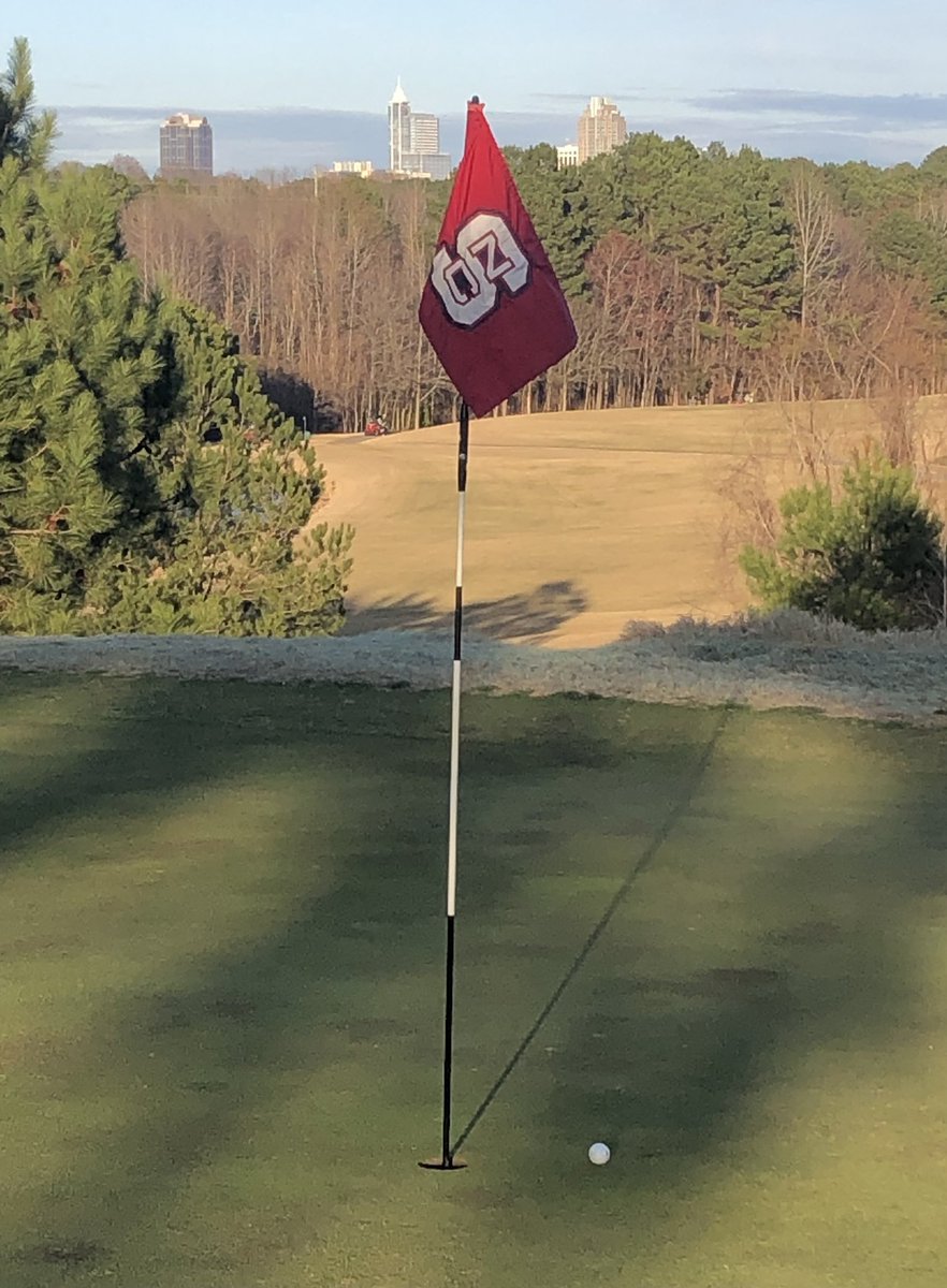 Practice round is complete for the Wolfpack Individual <a href="/LPGCncstate/">Lonnie Poole Golf Course</a>.  Our starting times for the morning  are <a href="/larrain_payo/">Payo Larrain</a> at 9:00, Daniel George at 9:10 and Justin LaRue at 9:20.  Follow golfstat.com for live scoring.  #HorsePower #GoWood