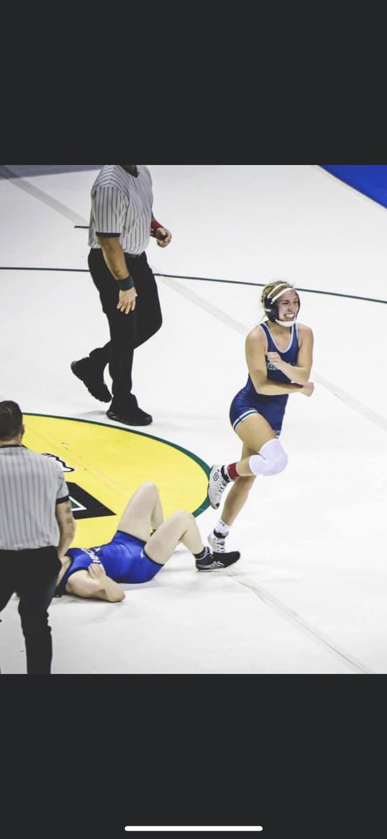 Congratulations to Kate Cooper 
for being named first-team All-Conference!

Kate was Also Named G.A.C Female Wrestler of the year!!! #wolf10