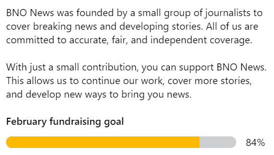 BNONews's tweet photo. Independent journalism is more important than ever. Support us if you value our breaking news coverage and want to see more.

Patreon: https://t.co/zRgTD8TtOg
Ko-Fi: https://t.co/aHg558DIz1
PayPal: https://t.co/rLPxVMJ4PC https://t.co/AduJLAW25f