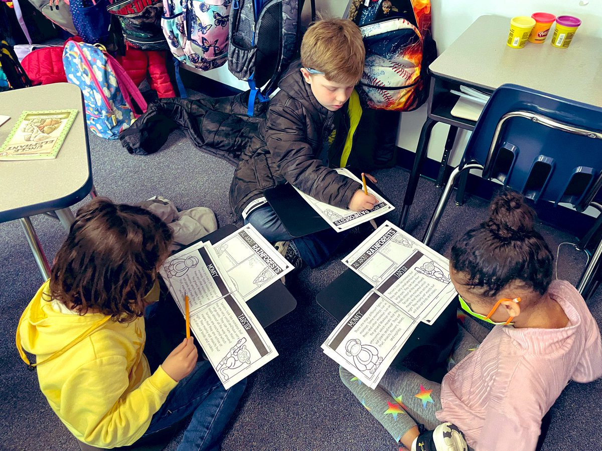 Amazing job working on habitat research team projects! We talked about how you never want to be THAT person not pulling his/her own weight. I look forward to more collaboration next week! Kudos to those who got a jump-start researching at home! 👏🏼👏🏼👏🏼 @LakeRidgeES #lrespride