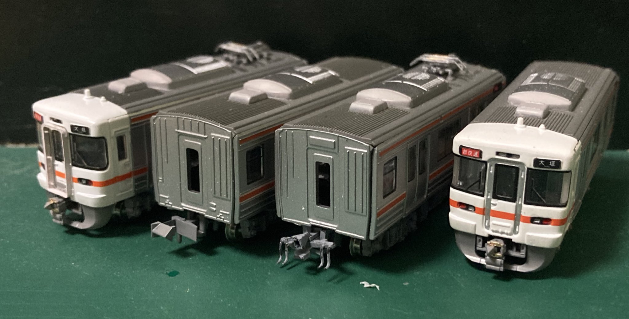 碑文谷急行 в X: „仮完成 313系1100番台 海カキJ8編成タイプ 基本的に