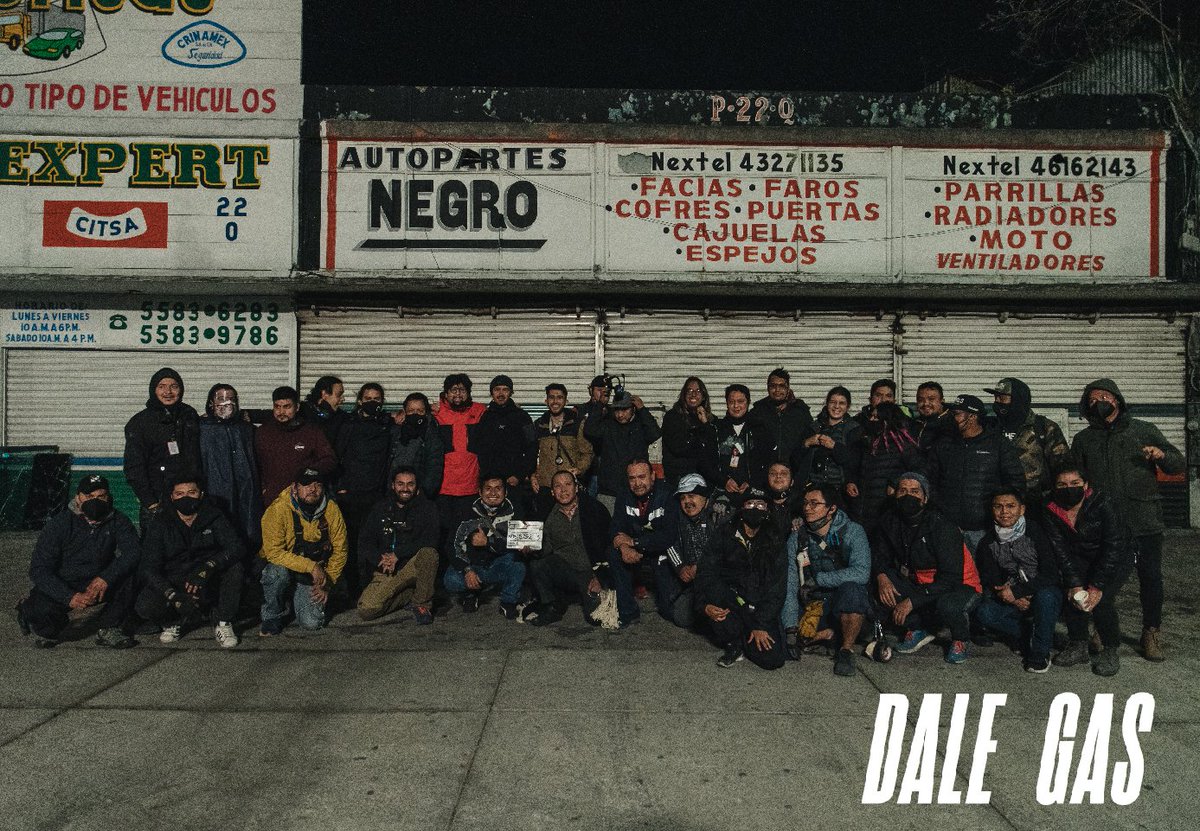 DynamoCine's tweet image. ¡Gracias al maravilloso equipo de producción que hizo posible #DaleGas! 

Disponible en @NetflixLAT