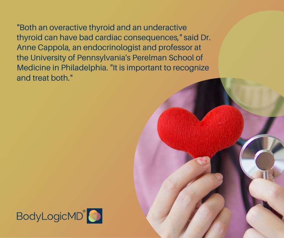BodyLogicMD's tweet photo. Let's have a heart-to-heart about your thyroid and your heart. #healthyheartmonth

https://t.co/K3BWzYaNI4 https://t.co/9vkaNLeUQi