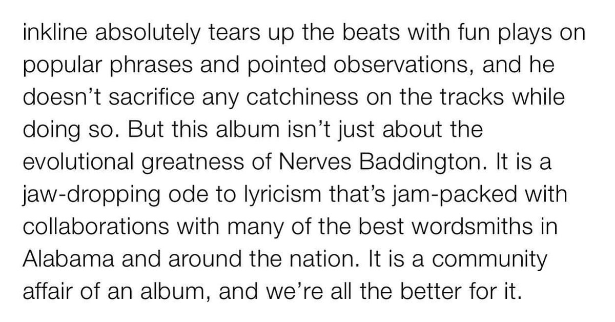 Stay Tuned (@staytunedatb) on Twitter photo <a href="/NervesBadd/">Nerves Baddington</a> #Micro and #Macro is top tier rapping from “…Alabama and around the nation.”
Period.
abouttown.io/features/nerve… <a href="/NervesBadd/">Nerves Baddington</a> #Micro and #Macro is top tier rapping from “…Alabama and around the nation.”
Period.
abouttown.io/features/nerve…