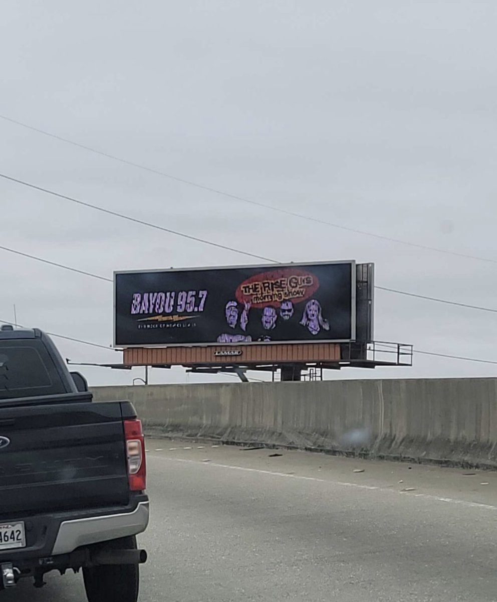 nueve's tweet image. It’s pretty cool to see us on a big ol billboard over New Orleans