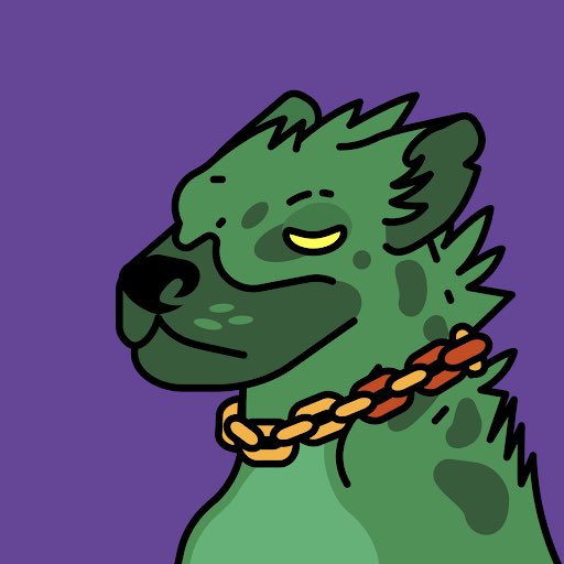 Bought a Deadfrenz Lab Pass and I received the chillest hyena in the pack. 

#NewNFTProfilePic #HordeFollowHorde #Deadfellaz