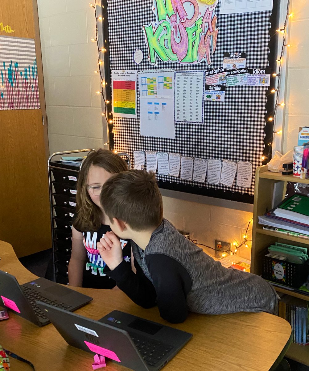 Writers have been working hard to grow their revision and editing skills! Today, they helped a fellow author better their writing. I heard many meaningful conversations and great suggestions. Such powerful learning amongst friends! #joyfullearning