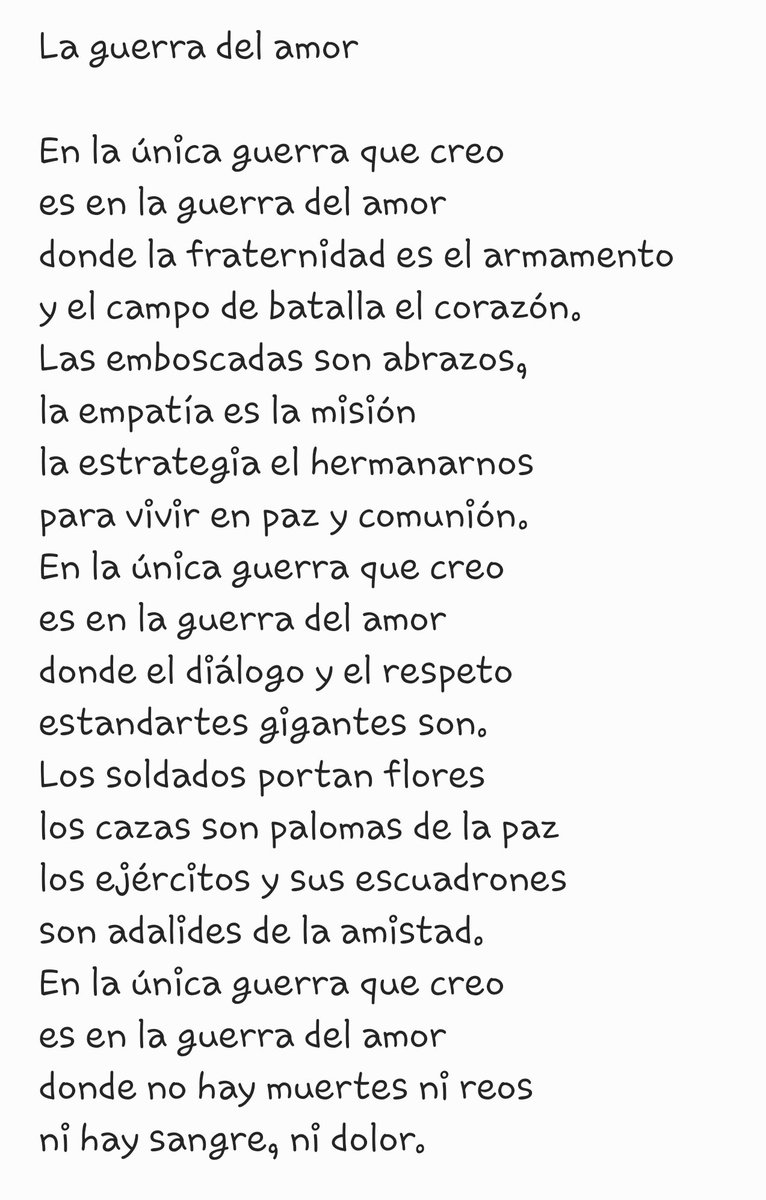 POLITICASINFRAU's tweet photo. NO A LA GUERRA https://t.co/GMxOoYwLLw
