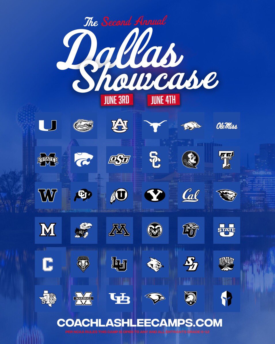 We are adding more college football programs to our camp list EVERY DAY! If you want to be seen &amp; you want to play college football, DO NOT MISS THIS CAMP! Registration IS NOW OPEN! Spots will fill up quickly! #PonyUpDallas