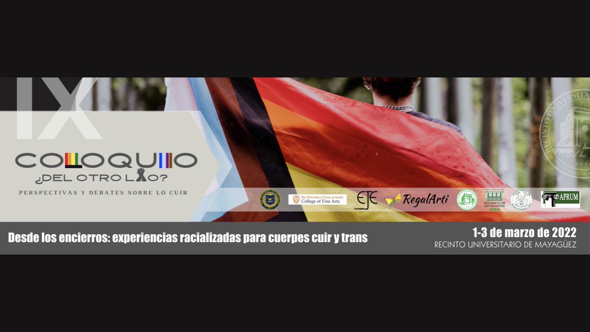 La próxima semana en el Centro: <a href="/DelOtro_Lao/">Coloquio ¿Del Otro La'o?</a> mas información uprm.edu/delotrolao 1-3 de marzo…<a href="/cgerum/">CGE UPRM</a> <a href="/EstudiantesUPRM/">Decanato Estudiantes</a> <a href="/CalidadVidaRUM/">Calidad de Vida</a> #ActividadesUPRM