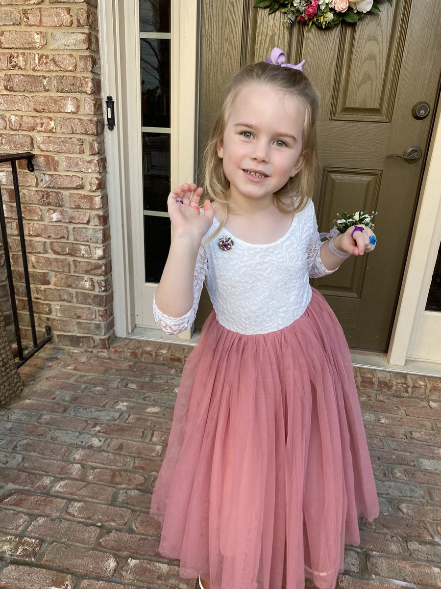 MrsWatkinsLHS's tweet photo. Harpers first Daddy Daughter dance! She is beyond excited @DrWatkinsEdD!!! https://t.co/pyDsIcSJFF