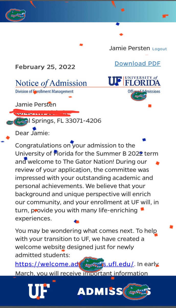 MamaPersten72's tweet photo. Ladies and Gentlemen, our future Dr. Jamie Sofia Persten!
@jamie__sofia 👩🏼‍⚕️👏🏽👏🏽👏🏽👏🏽
Because she has BEAUTY and BRAINS! #UF2026 #UF #beautyandbrains https://t.co/ICjLg29b2f