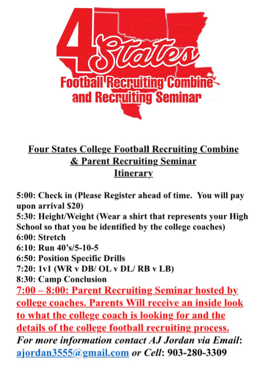 Have a few more colleges that have said they’re going to be in attendance!