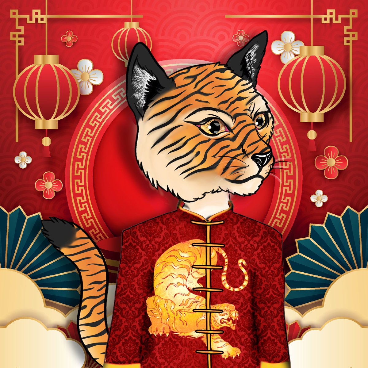 UnifiedCats's tweet photo. This world is a jungle you either fight for it or run forever.
Happy #225Day in the YEAR OF THE TIGER!
#FursuitFriday #furry #NFTs #savethetigers #NFTCollection #NFTInvestor #nftart #ucsnft https://t.co/G0nJQsumwM