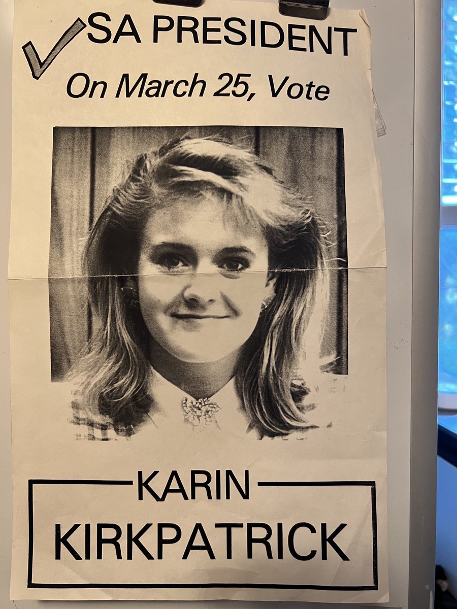I found this in a box today. Remember the movie Election with Reese Witherspoon? And 80’s hair? #northvan #westvan