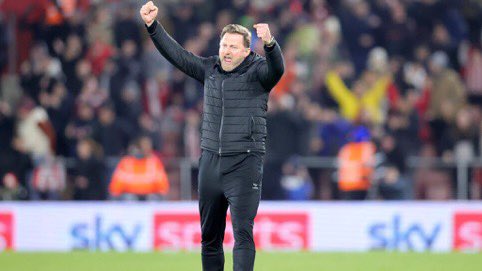 TheSaintCentre's tweet photo. 💬 Ralph on the fans support:

"When you see the reaction of the fans there was not one moment when people weren't believing we could win. That is a new feeling here I think."

#saintsfc https://t.co/AqyTtA3Wn7