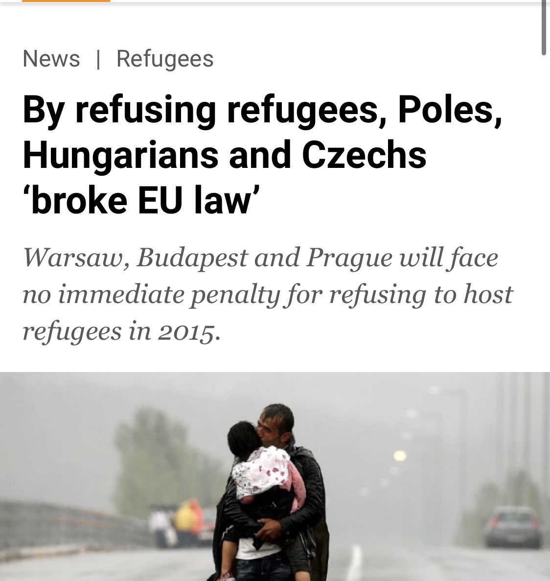 QasimRashid's tweet photo. I’m sorry I can’t sit silent while this grotesque hypocrisy unfolds before our very eyes in Europe.

Afghan Refugees:
•Blocked

Syrian Refugees:
•Blocked

Yemeni Refugees:
•Blocked

Ukrainian Refugees:
•Welcome!

Why can’t brown refugees get the same humane treatment? 😓 https://t.co/R9pJ0k894T