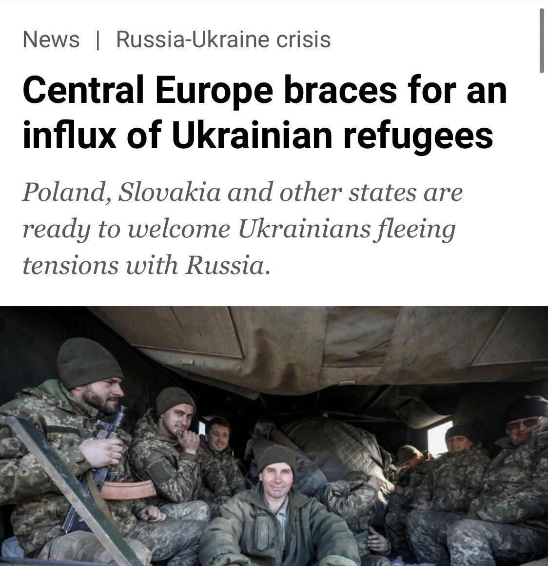 QasimRashid's tweet photo. I’m sorry I can’t sit silent while this grotesque hypocrisy unfolds before our very eyes in Europe.

Afghan Refugees:
•Blocked

Syrian Refugees:
•Blocked

Yemeni Refugees:
•Blocked

Ukrainian Refugees:
•Welcome!

Why can’t brown refugees get the same humane treatment? 😓 https://t.co/R9pJ0k894T