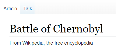 Osinttechnical's tweet image. The Russian invasion of Ukraine has now given us the most terrifying Wikipedia page