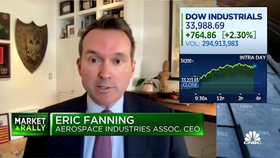 AIA's President and CEO Eric Fanning joined <a href="/CNBCClosingBell/">CNBC's Closing Bell</a> earlier today to discuss the impacts of Russia’s invasion of Ukraine and the instability in the U.S. budget process on the aerospace and defense industry. 

Watch the full interview: cnb.cx/3t9v3NB