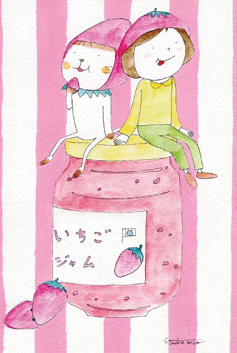 YTono2's tweet photo. 【いちご🍓いちえ】
本日より、#StudioTono の個展が、平野のGallery #hana輪 にてはじまりますよ！
素敵に展示されていますので、よろしくお願いしますね！
13時頃より在廊予定です！😸🍓✨
#個展 
#ギャラリー 
#いちごいちえ 
#ねこ 
#引きこもり 
#イラストレーター 
#グッズ 
#LienFactory https://t.co/fdY38dntv6