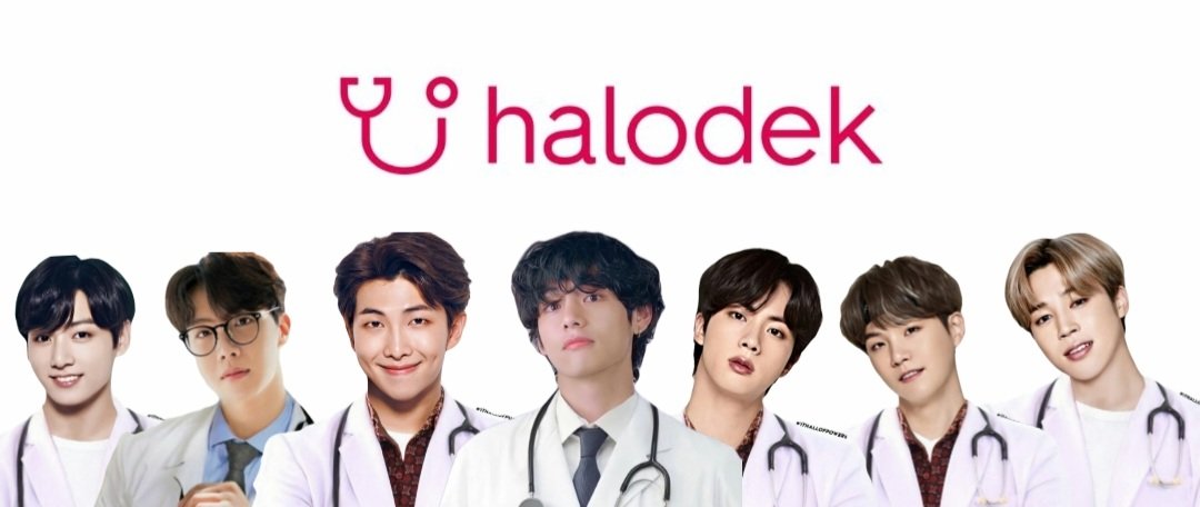 Nanavtaaa's tweet photo. —BTS as your doctor.

Lagi musim sakit ya, sini konsul dulu ke Halodek!

Just for fun https://t.co/FMnABZwRwI
