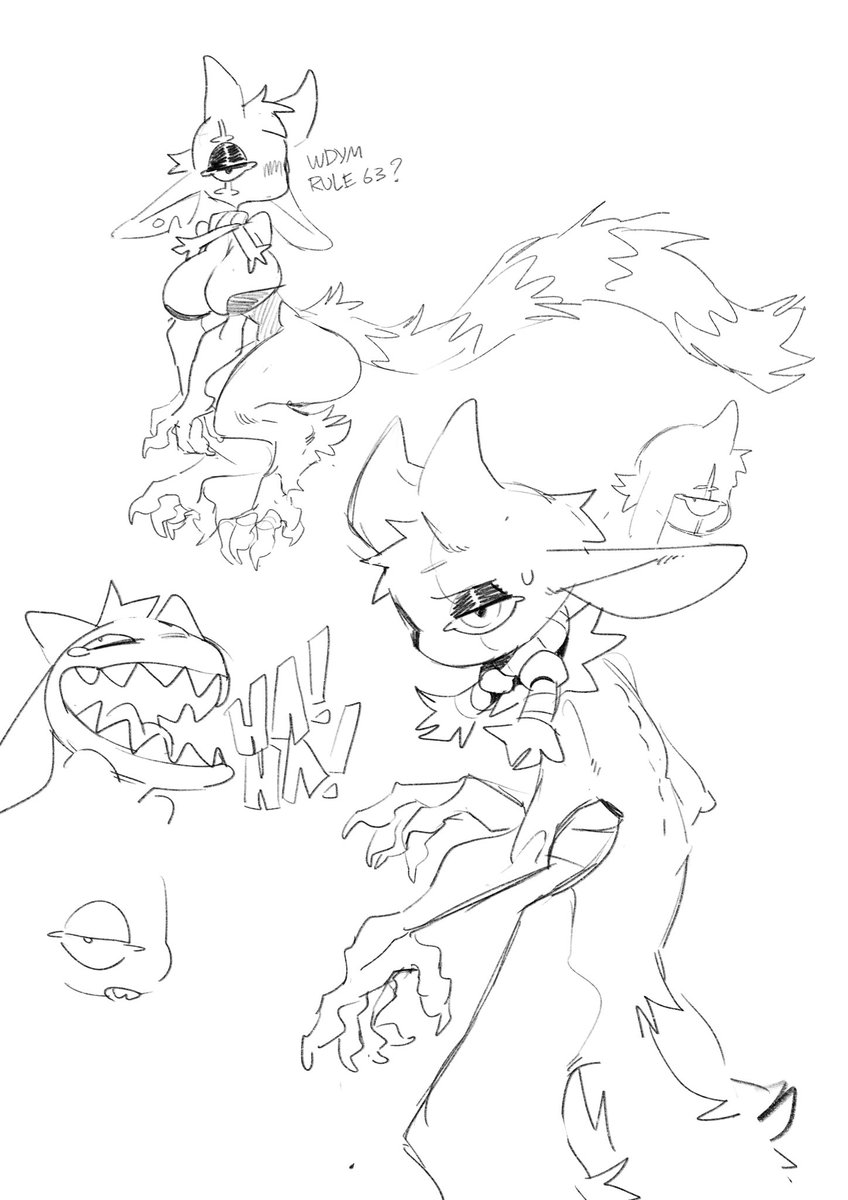 Goblin brain sketches 