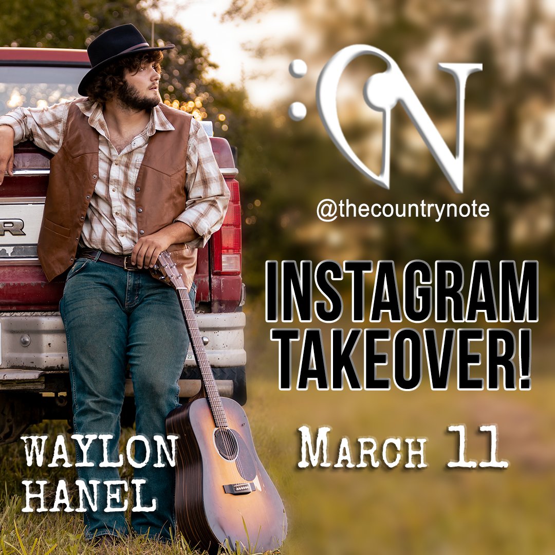 This Friday I’m taking over The Country Note’s Instagram! Make sure to follow them for all the updates.