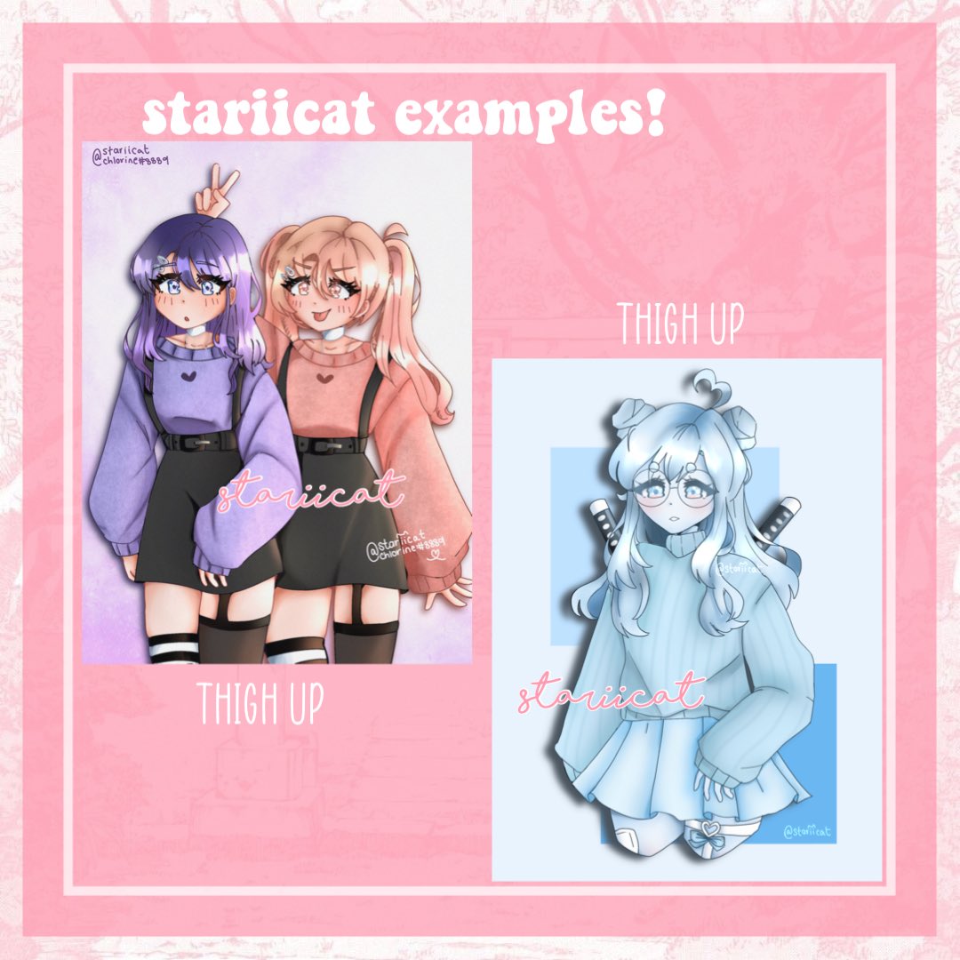 stariicat's tweet photo. HELLO i’m opening roblox art commissions ONLY for RHD!!! prices and examples attached. 2 slots only!

tags// roblox royale high diamonds #robloxartcommissions #royalehigh #royalehighcommissions #robloxcommissions 

thanks for reading!
♡ / ↻ appreciated! https://t.co/Du1JSLbPpg