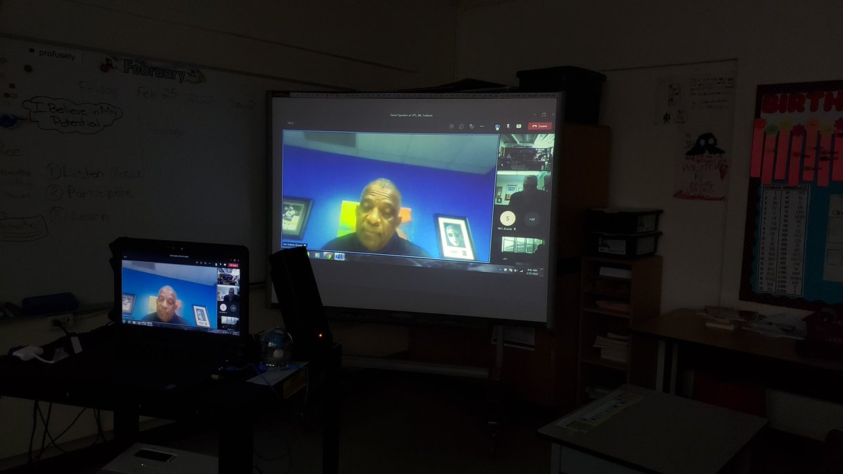 MsHheroes_SPS's tweet photo. Thank you Mr. Karl Subban for speaking with @yrdsb_schomberg today about Black History,  growth mindset and believing in our potential! https://t.co/G1yq3Vsdj8
