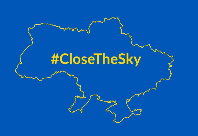 EllenRaynor's tweet image. Msg from friend in Kyiv 10 min ago: "Everyone here in Ukraine are asking our foreign friends to spread the #closethesky and #banrussiafromswift to their leaders whenever possible. Our spartans will do the rest on the ground."